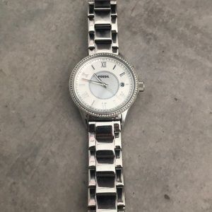 Women’s silver Fossil Watch